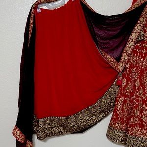 Indian wedding party dress